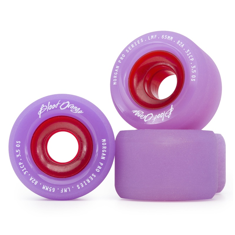 Blood Orange Morgan Pro Series 65mm/82A Lavender Wheels
