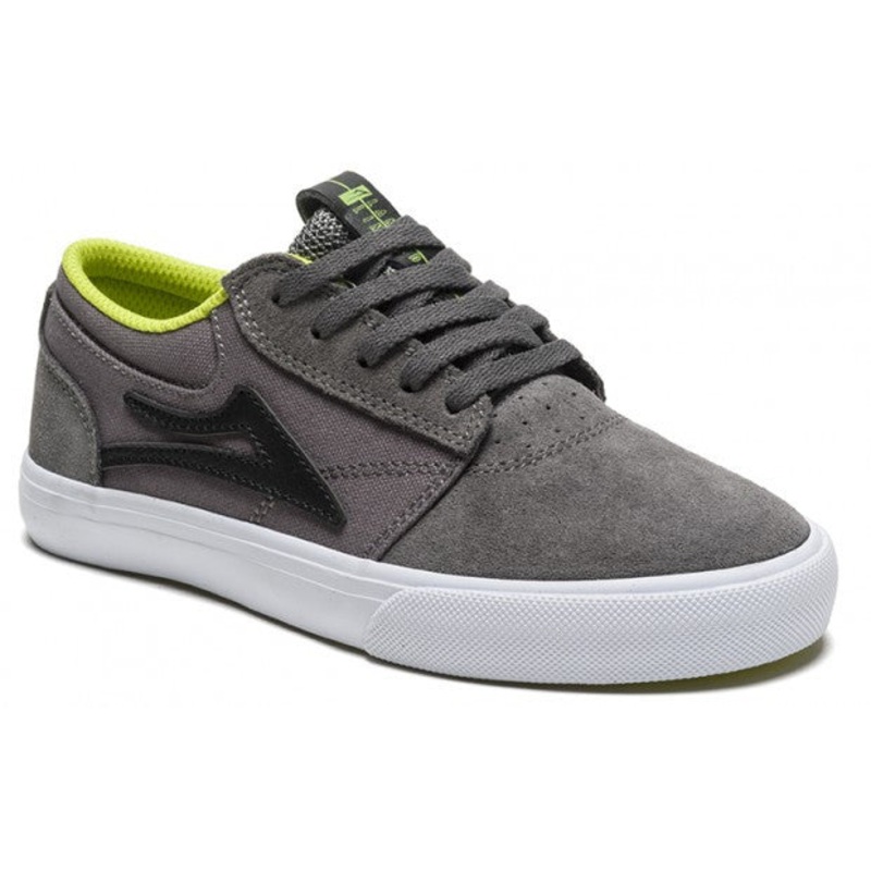 Lakai Shoes Griffin Kids – Grey Suede 1 Grey