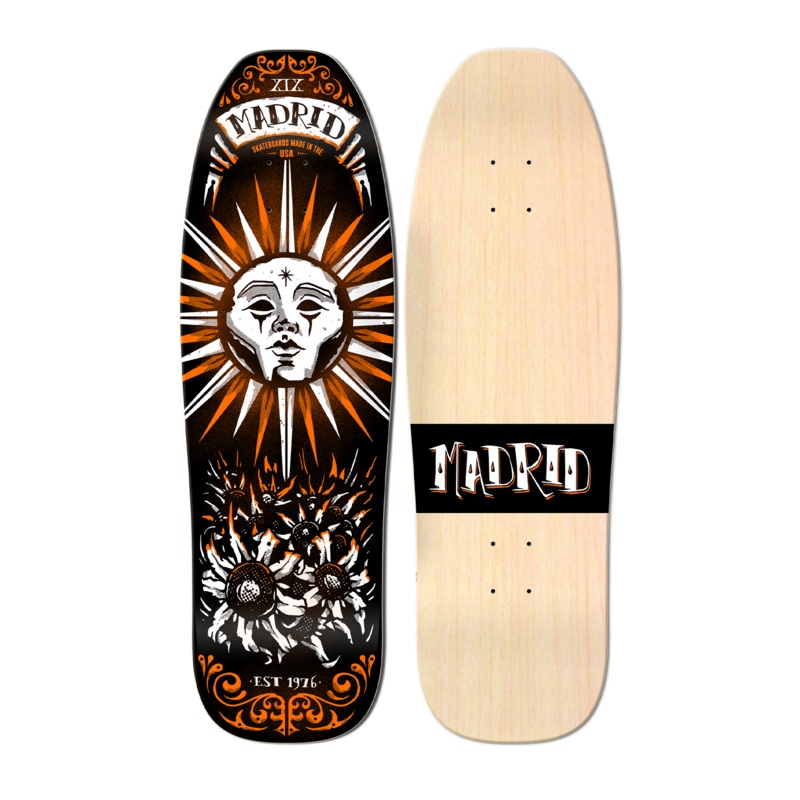 Madrid Augmented Reality Tarot Card Series – Sun 9.5″