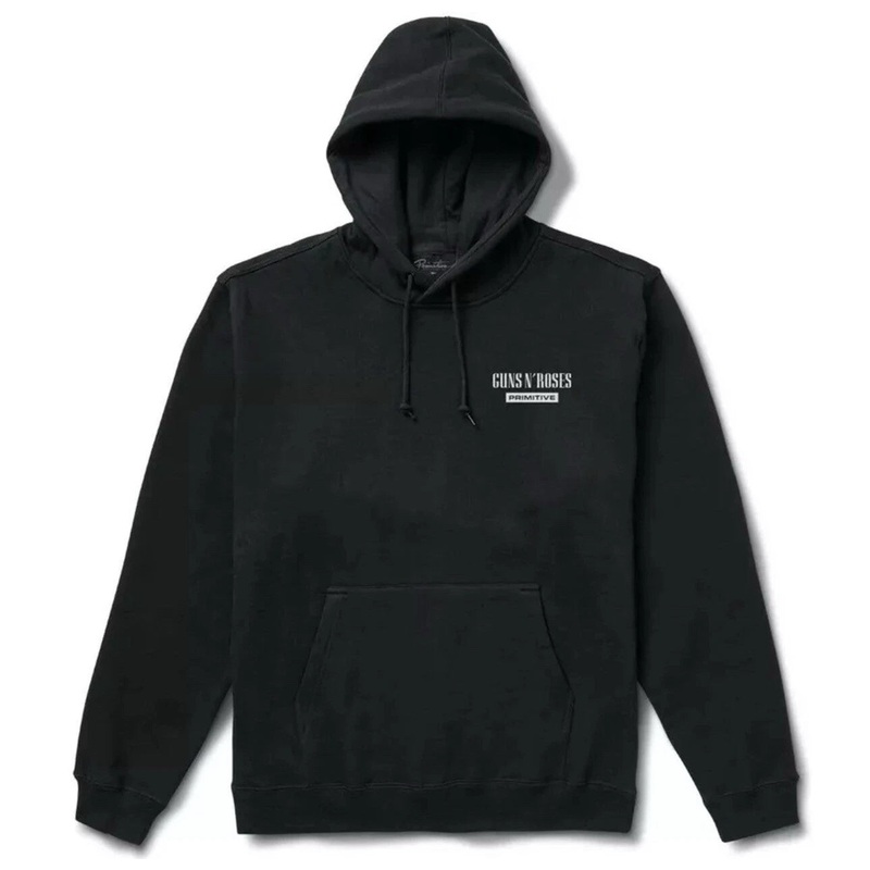 Primitive Sunset Black Hooded Sweatshirt XL