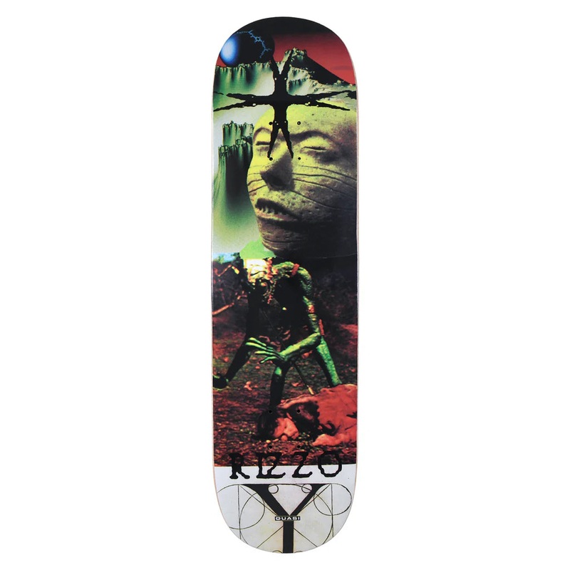 Quasi Rizzo ‘Heroic Dose’ Skateboard Deck – 8.5
