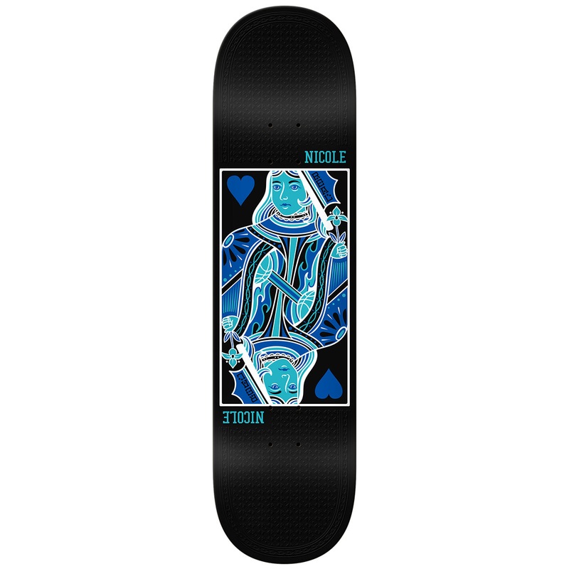 REAL DECK NICOLE QUEEN OF HEARTS TWIN NOSE (8.25″) 8.25″