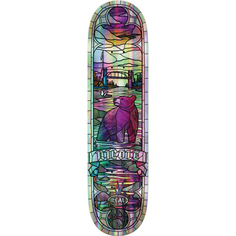 REAL HAUSE HOLO CATHEDRAL DECK RAINBOW FOIL 8.38″