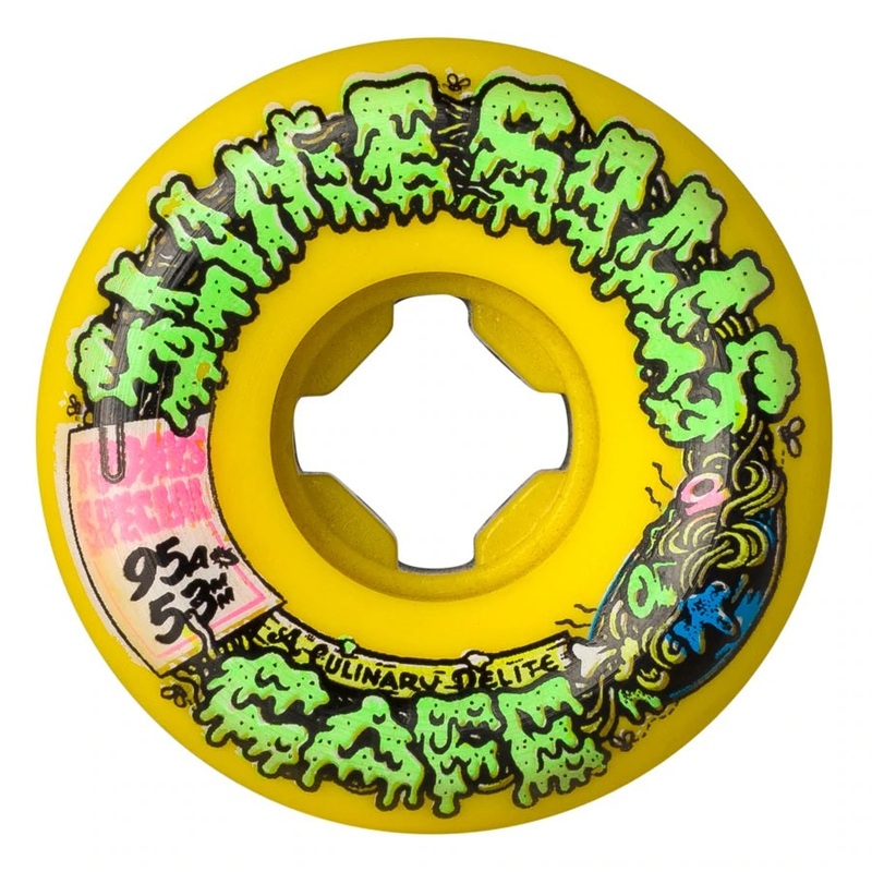 Slime Balls Double Take Cafe Vomits Mini Wheels 95a – Yellow/Black