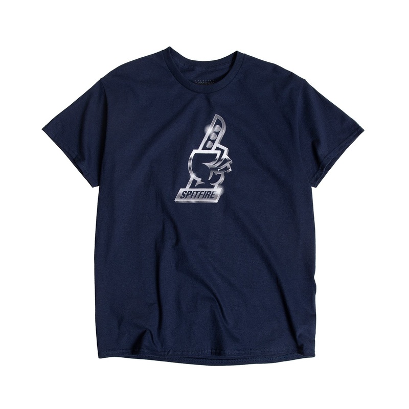 Spitfire Chrome T-Shirt S Navy