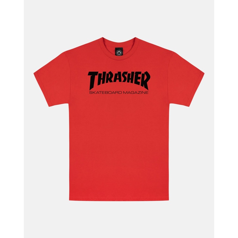 THRASHER SKATE MAG YOUTH T-SHIRT RED YOUTH MEDIUM