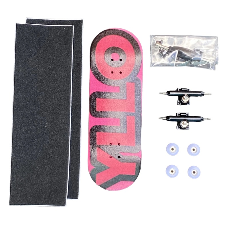 YLLO Big Hot Pink Finger Board Complete Set