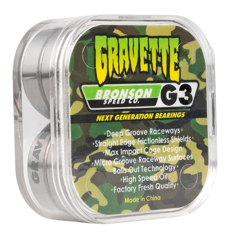 Bronson Speed Co. David Gravette Pro G3 Bearings