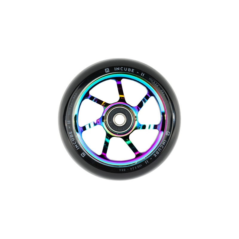 Ethic DTC Incube V2 8 STD Wheels 88a 100mm – Neo Chrome (Pair)