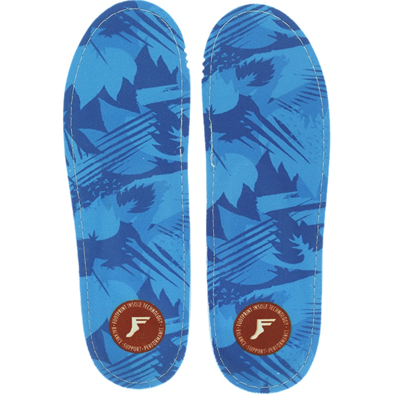 FOOTPRINT KF ORTHOTIC LOW BLUE CAMO SIZE 6-6.5
