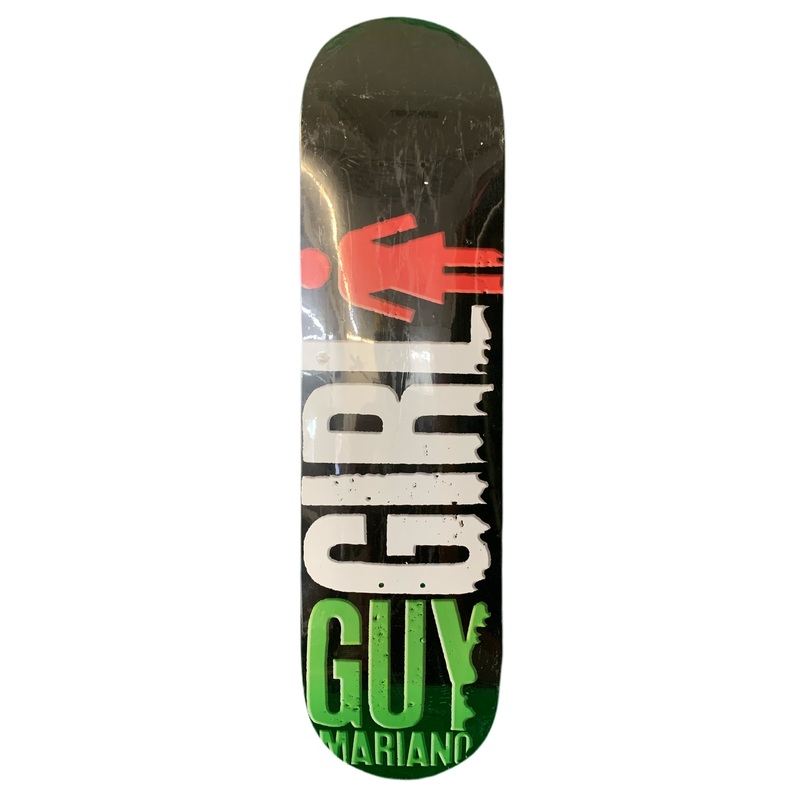 Girl Guy Mariano Pro Red/White/Green 8.125″ Classic Skateboard Deck
