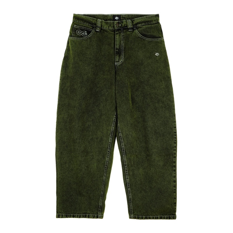 MAGENTA OG DENIM STITCH GREEN MEDIUM