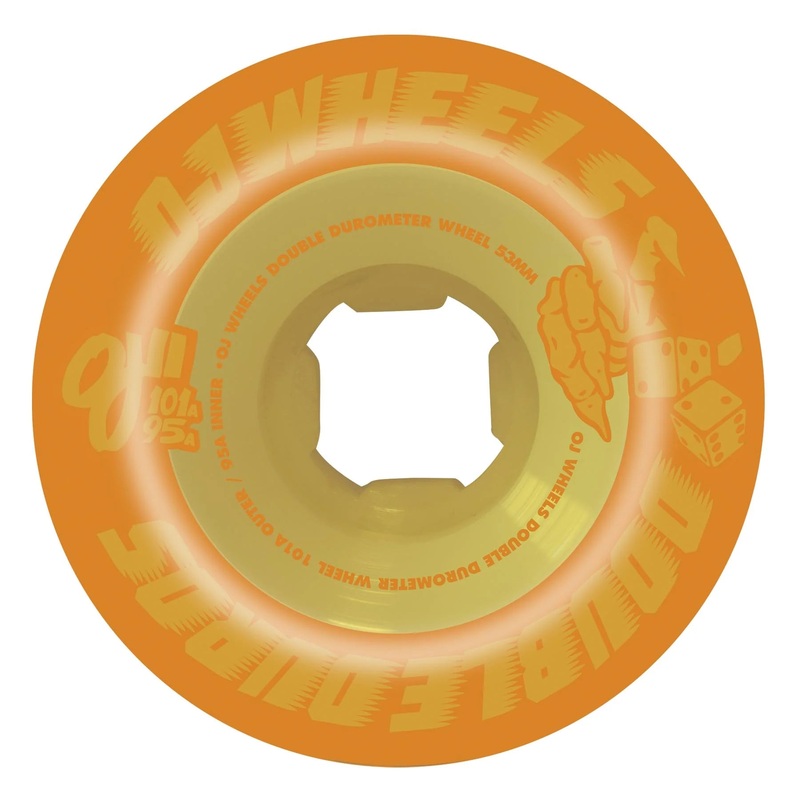 OJ Wheels Double Duro Mini Combo 53mm 101a/95a – Pastel Orange (Set of 4)
