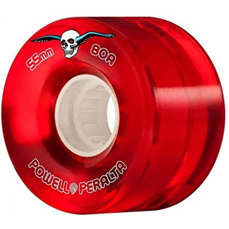 POWELL-PERALTA WHEELS –  H8 CLEAR CRUISERS RED (55MM) RED