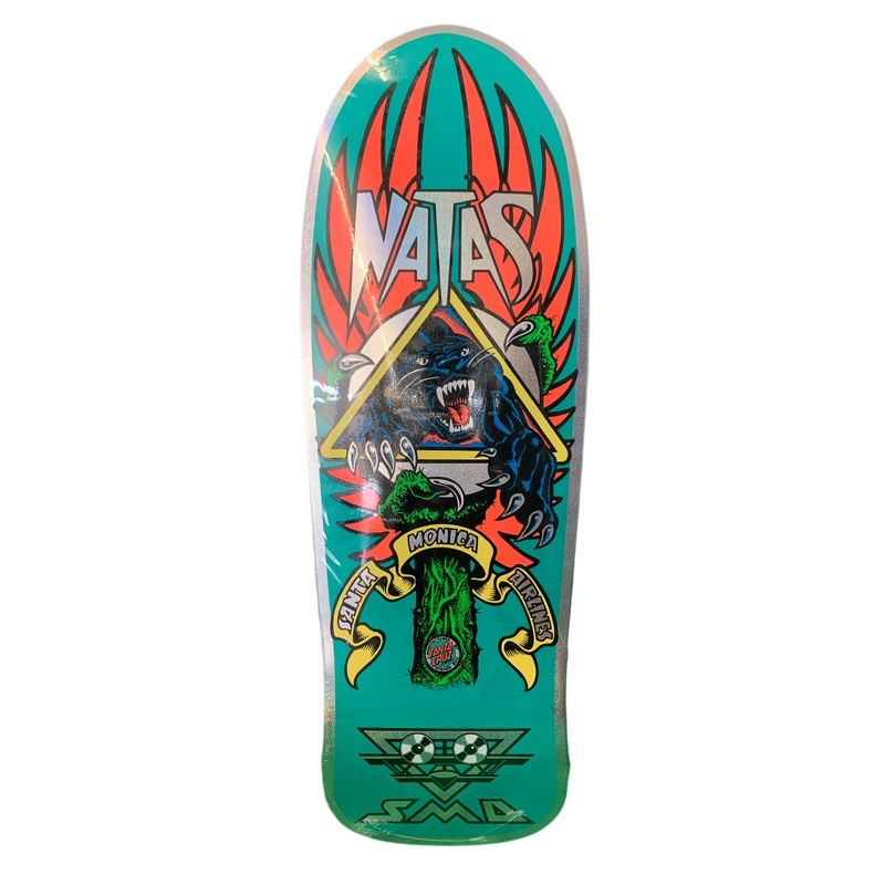 Santa Cruz SMA Natas Panther Prismatic Foil 2021 Blind Bag Reissue 10.5″ Classic Skateboard Deck