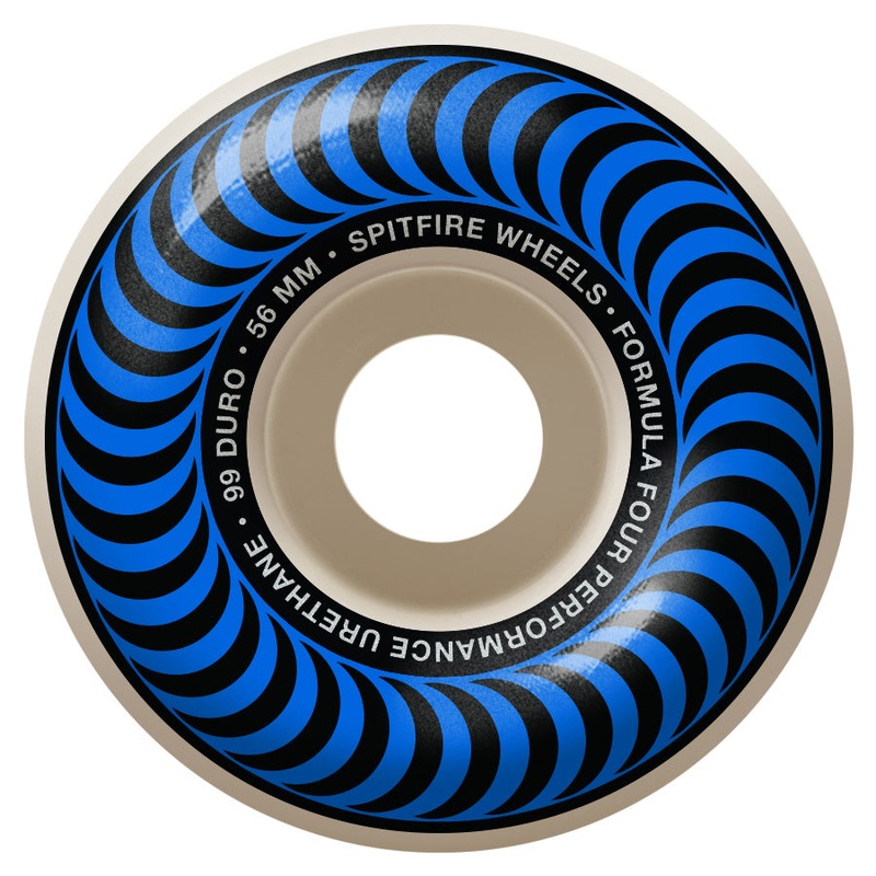 Spitfire F4 99a Formula Four Classics Blue 56mm Wheels
