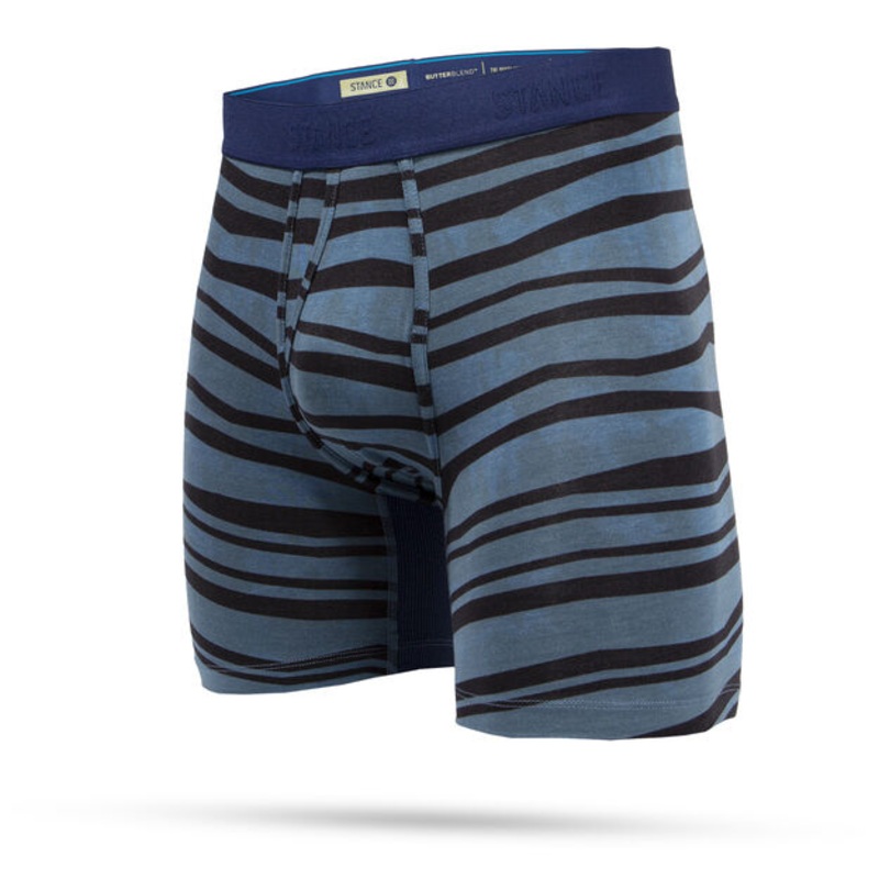 Stance Drake Boxer Brief Underwear – Navy M Navy
