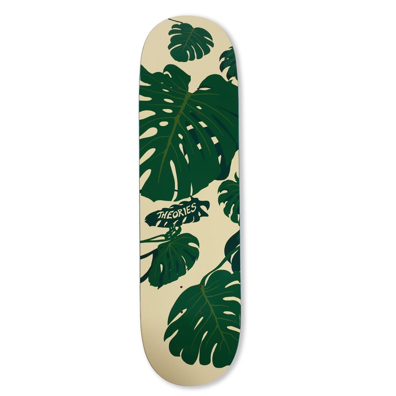Theories Monstera Skateboard Deck 8.0″