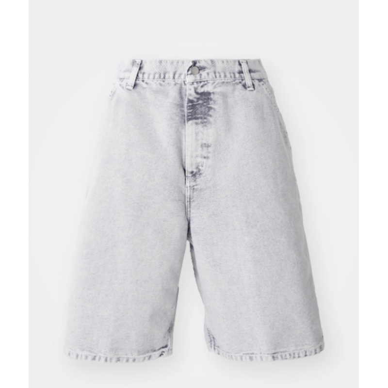 Carhartt WIP Single Knee Short – Black Chalk Wash 28″