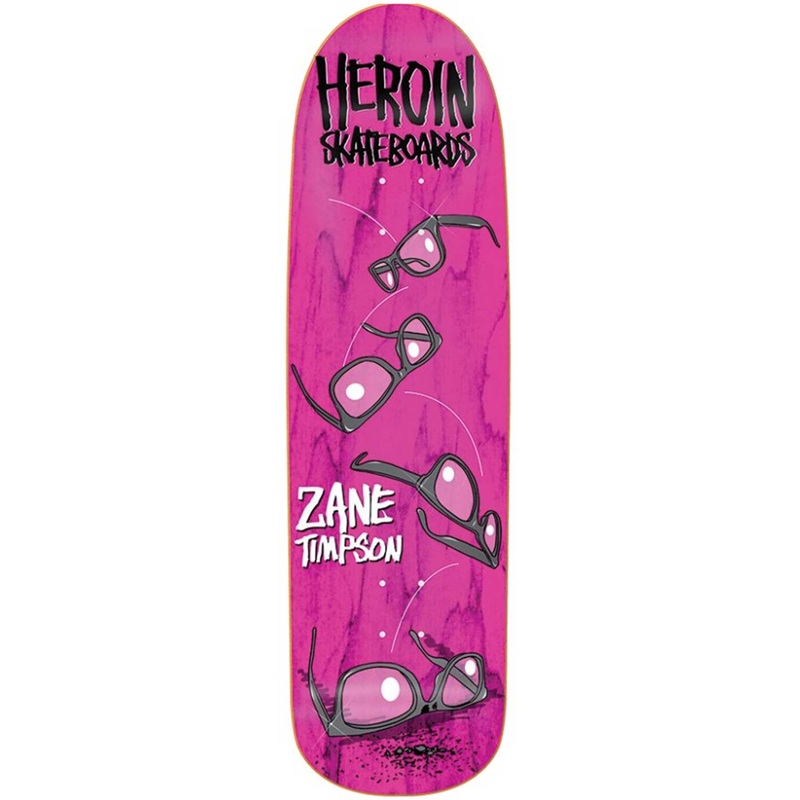 HEROIN DECK – ZANE GLASSES (9″) 9″