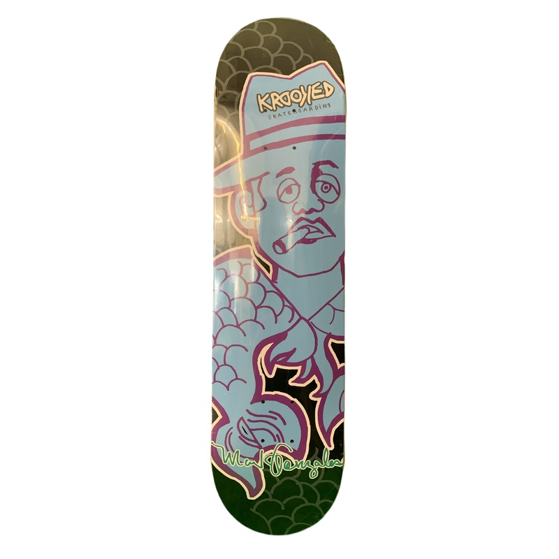 Krooked Mark Gonzales Drawing Fish 7.6″ Classic Skateboard Deck