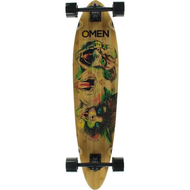 Omen Love Katz Complete Longboard – 9.1″