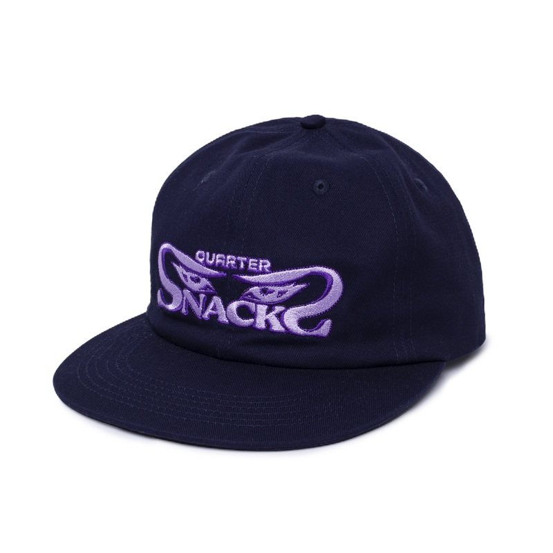 Quarter Snacks Eyes Cap – Navy