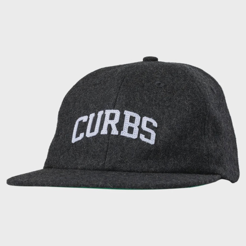 Real CURBS Strapback Cap – Charcoal