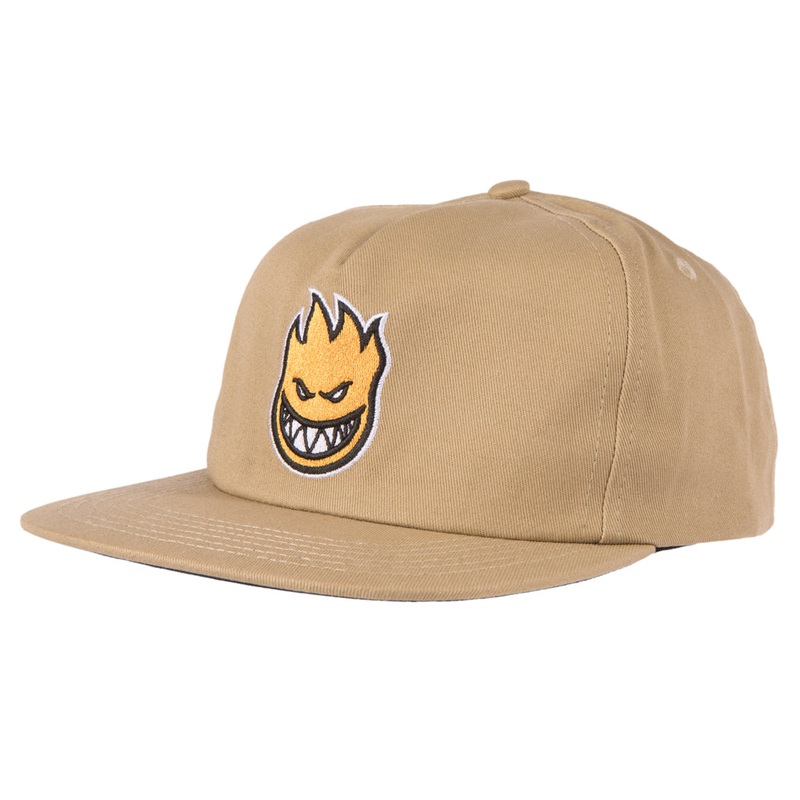 SPITFIRE BIGHEAD FILL SNAPBACK TAN/ORANGE