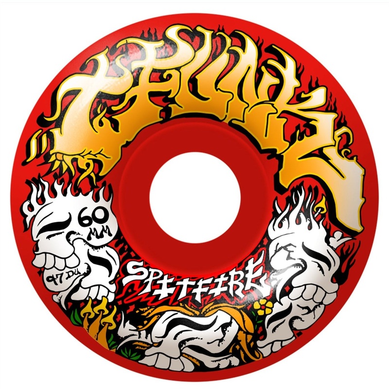SPITFIRE WHEELS FORMULA FOUR RADIAL FULL T-FUNK SAVIE 97D RED (60MM) 60MM