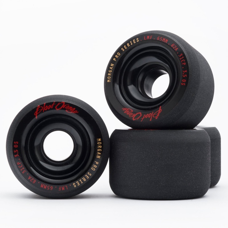 Blood Orange Morgan Pro Series 65mm/82A Black Wheels