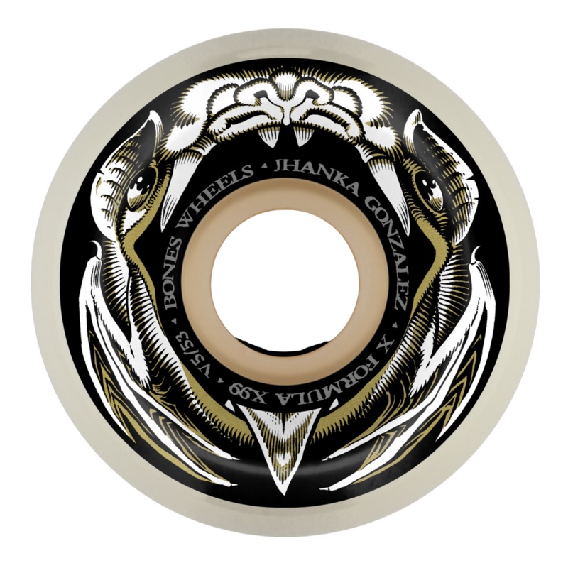 BONES WHEELS JHANKA NIGHT FLIGHT X-FORMULA 99A SIDECUT (52MM/54MM) 52MM