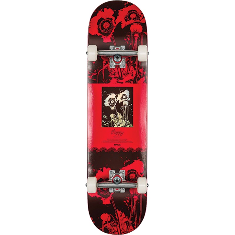 IMPALA BLOSSOM COMPLETE POPPY 8.0″