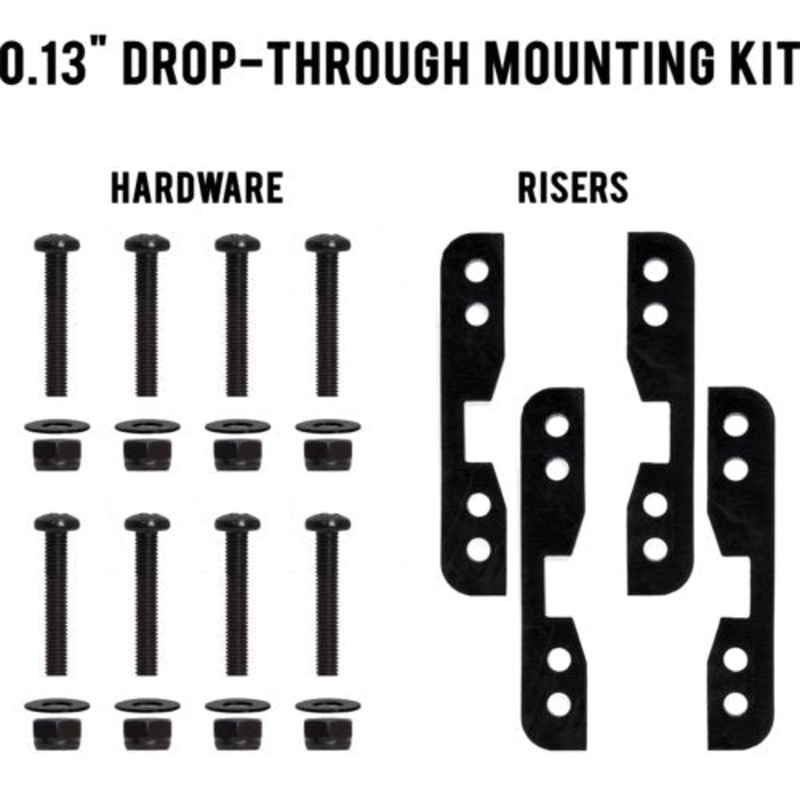 MuirSkate Beasto 0.13″ Drop Through Panhead Hardware Mounting Kit 1.25″