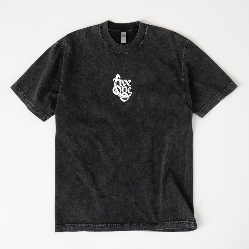 Nineties Tee (Mineral Wash Black) SMALL