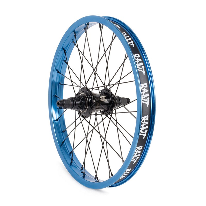 Rant BMX 18 Moonwalker II Freecoaster RHD Rear Wheel – Blue