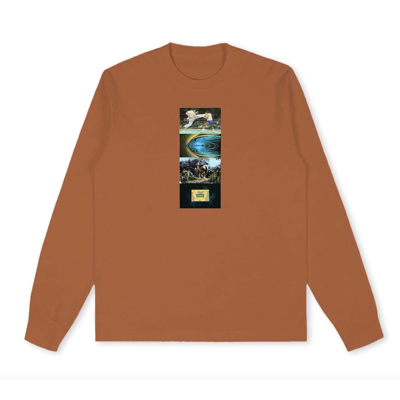 Theories Virtual Reality Longsleeve Tee Texas Orange S