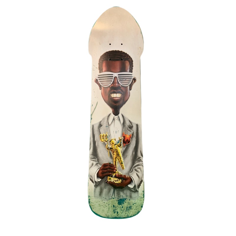 World Industries 2011 Kanye West Dick Award 7.125″ Classic Skateboard Deck