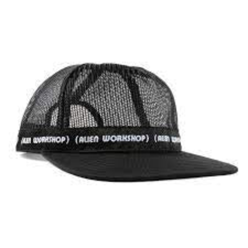 Alien Workshop Parentheses Mesh Cap – Black