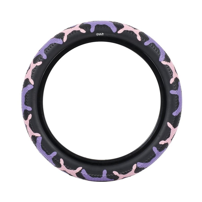 Cult BMX X Vans Tire 20″ – Purple Camo