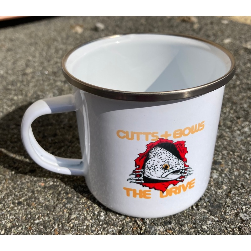 CUTTS AND BOWS X THE DRIVE – TROUT RIPPER MUG