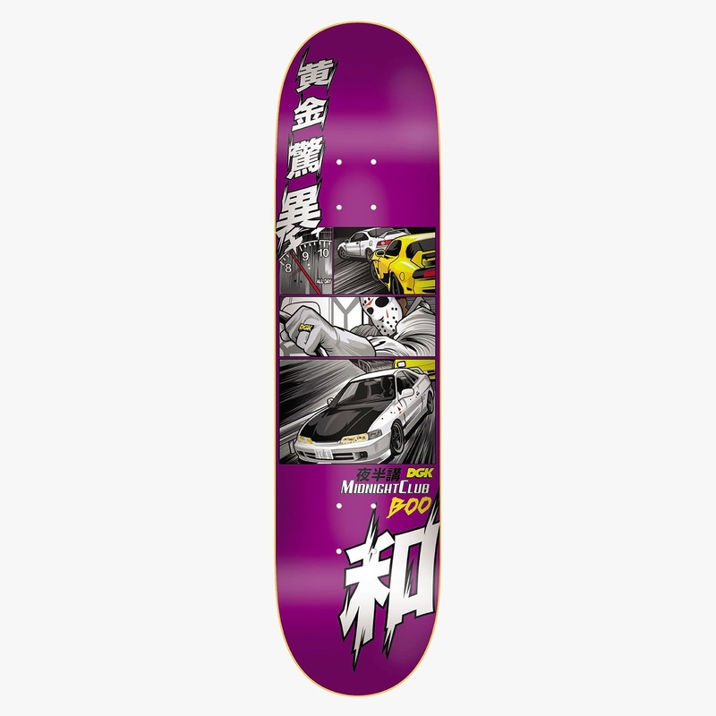 DGK DECK MIDNIGHT CLUB BOO (8.5″) 8.5″