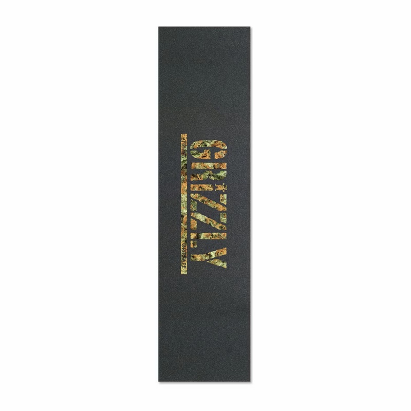 Grizzly T Puds Kush Stamp 9″ Griptape