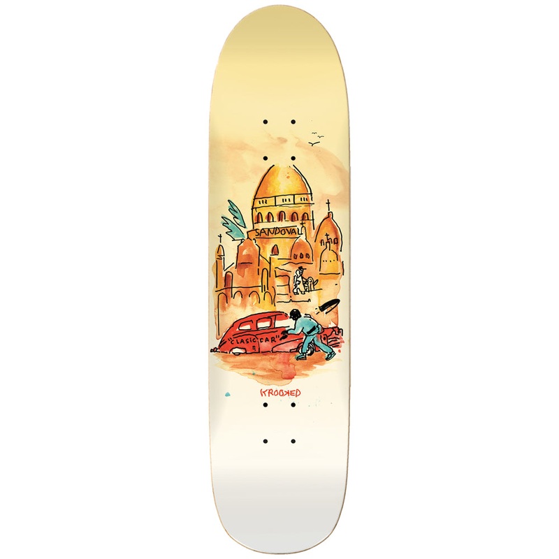 KROOKED DECK – SANDOVAL KLASSIK (8.25″) 8.25″