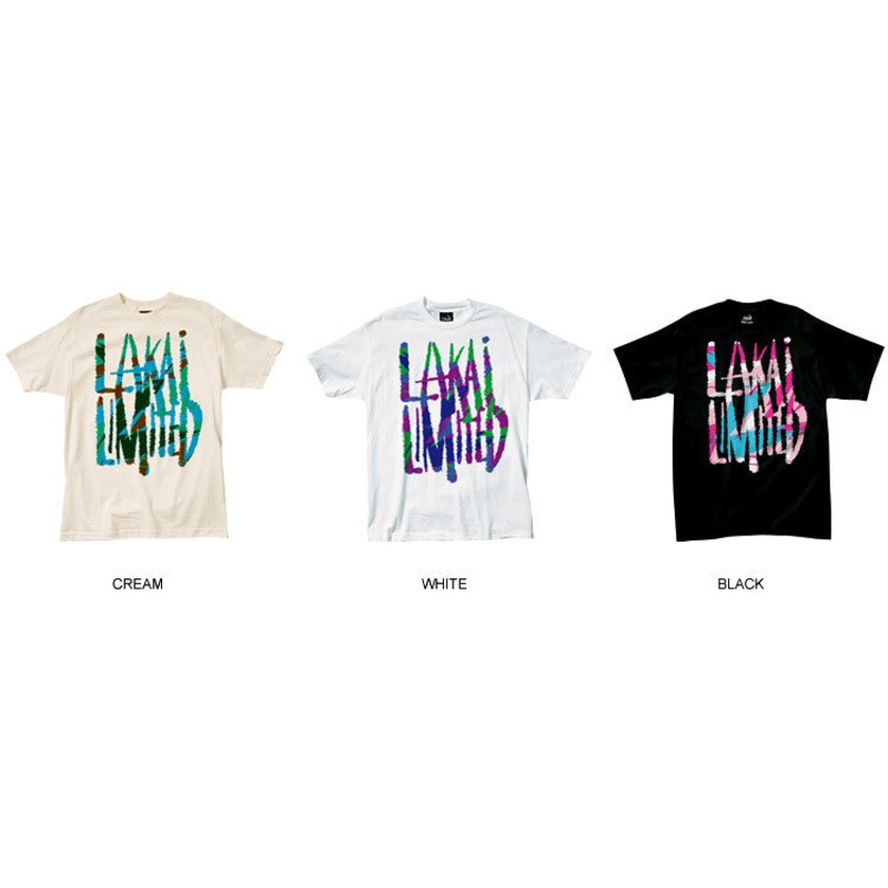 Lakai Tee Blot – Black large Black