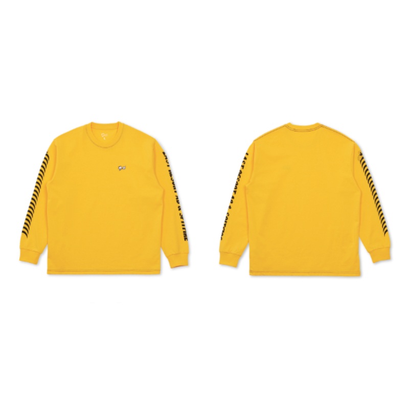 Last Resort x Spitfire LS Shirt – Yellow Small