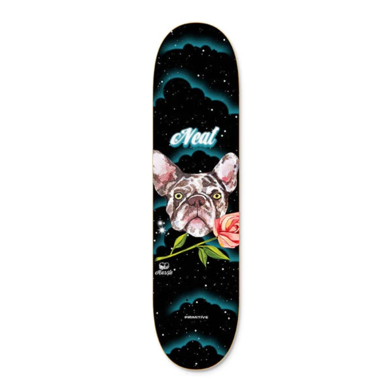 Primitive Neal Hussle Skateboard Deck – 8.25 Black