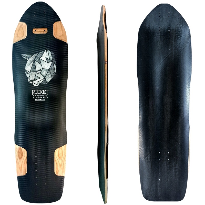 Rocket: Domination (35.8″) Schenk Pro Model (2023)Longboard Deck