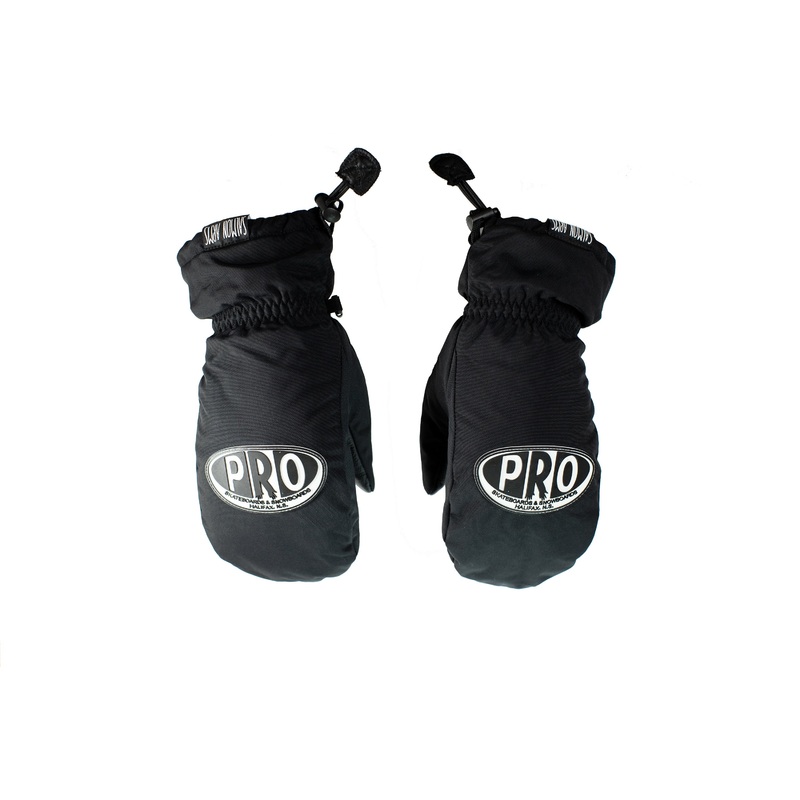 Salmon Arms x Pro Skates Classic Mitt – Black Small