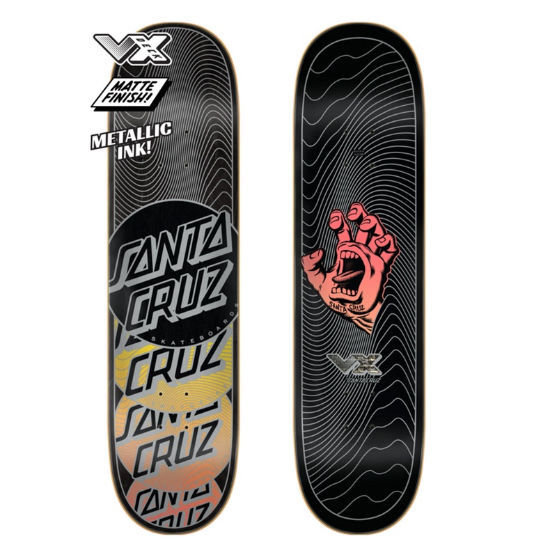 SANTA CRUZ DECK – VX TECHNOLOGY TRANSCEND STACK (8″ X 31.6″) 8″